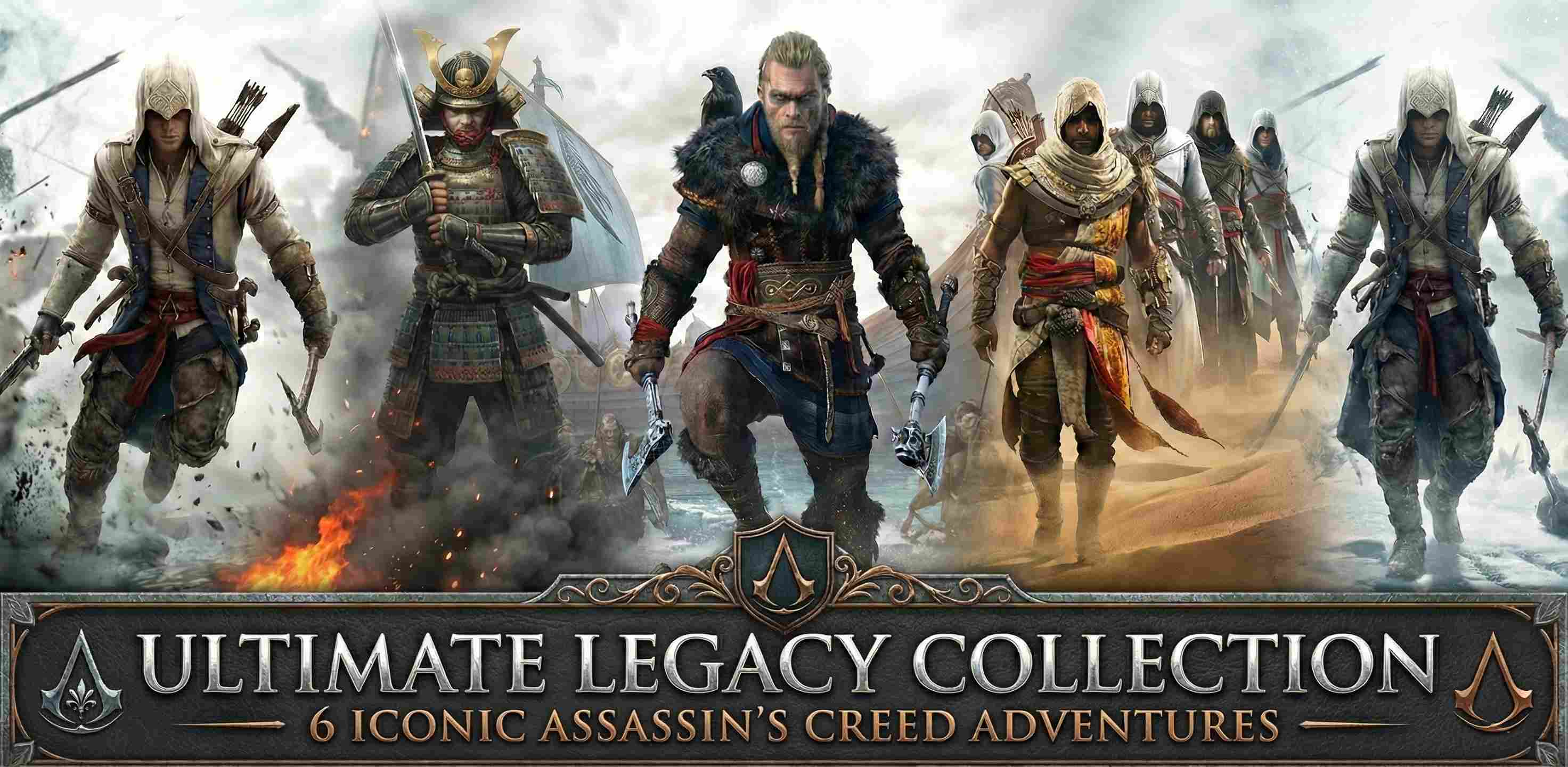 assassin's creed (6 GAME BUNDAL)